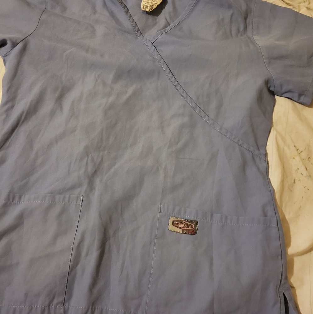 Uniform scrub top